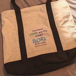 Dork Diaries tote bag